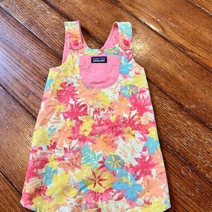 Patagonia Floral wrap dress/top